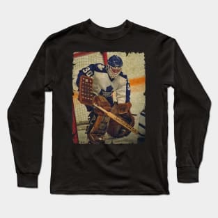 Allan Bester, 1991 in Toronto Maple Leafs (205 GP) Long Sleeve T-Shirt